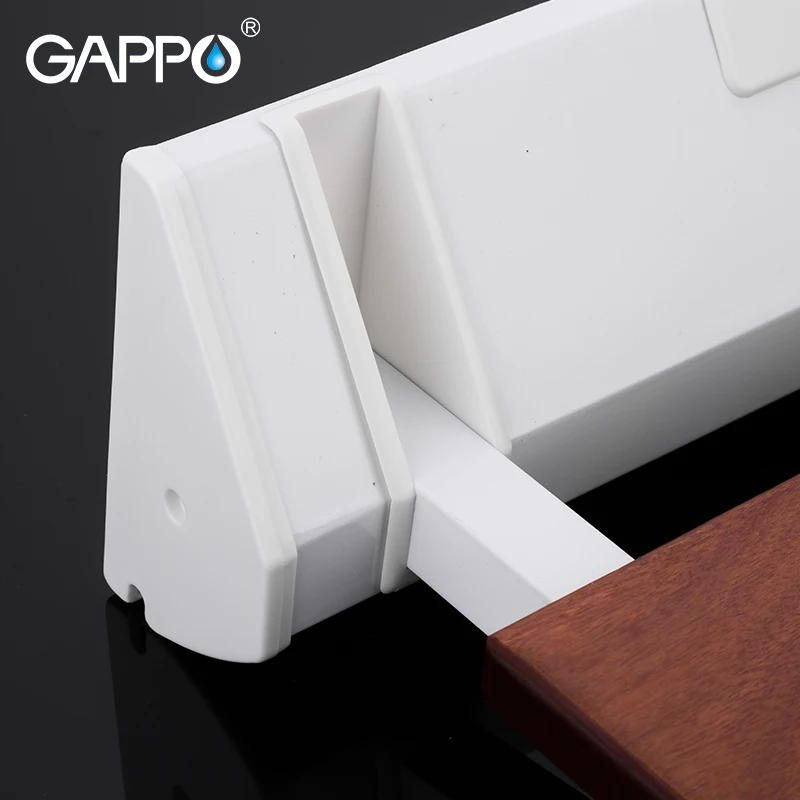GAPPO настенное сиденье для душа Складное Сиденье экономичное место Релаксация ABS