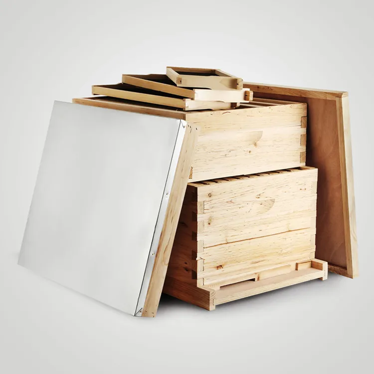Beehive 20 Frame Box Kit (10 Deep 10 Medium) Langstroth Пчеловодство|Инструменты для пчеловодства| |