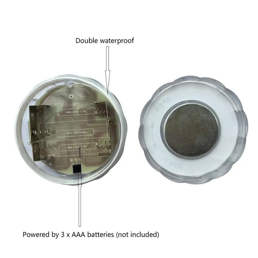 1 шт. водонепроницаемый разноцветный подводный светильник для бассейна пруда|light