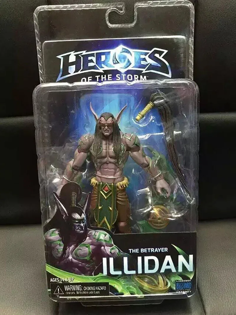 6 дюймов 15 см NECA "Heroes of the Storm" Sylvanas Nova Tyrael Arthas Illidan фигурка модель игрушки
