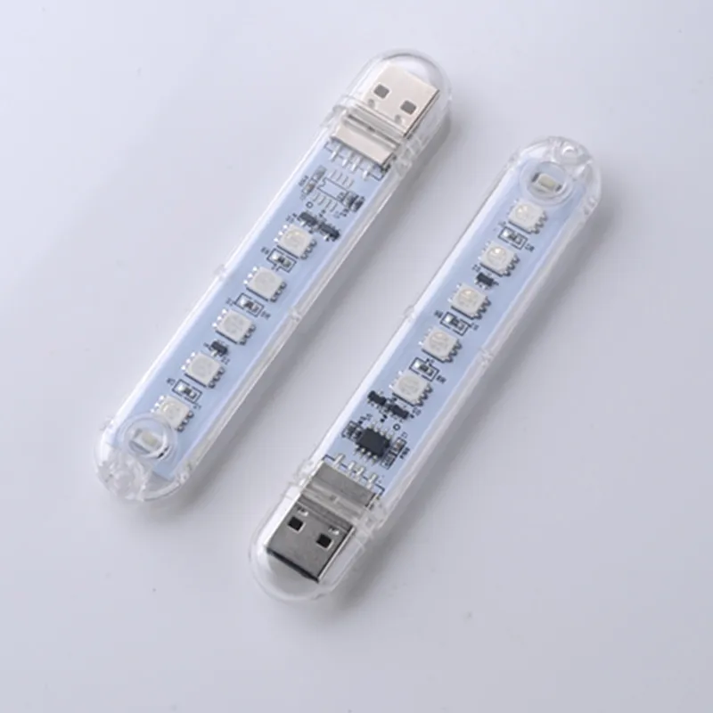 YIYANG 2019 Новое поступление 5smd RGB многоцветный USB светодиодный ночник лампы креативная книга лампа ПК компьютер Ноутбук дети лампы для чтения