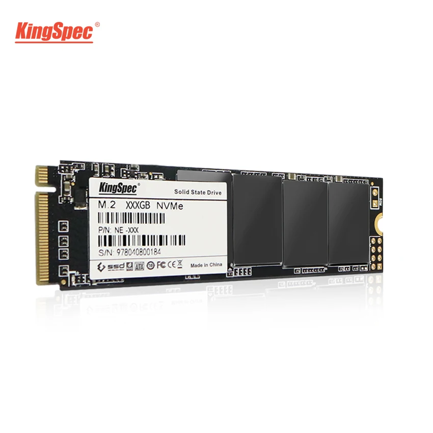 KingSpec M.2 SSD PCIE 512 ГБ жесткий диск NVMe PCI-e 120 240 2280 м Ключ Внутренний твердотельный |