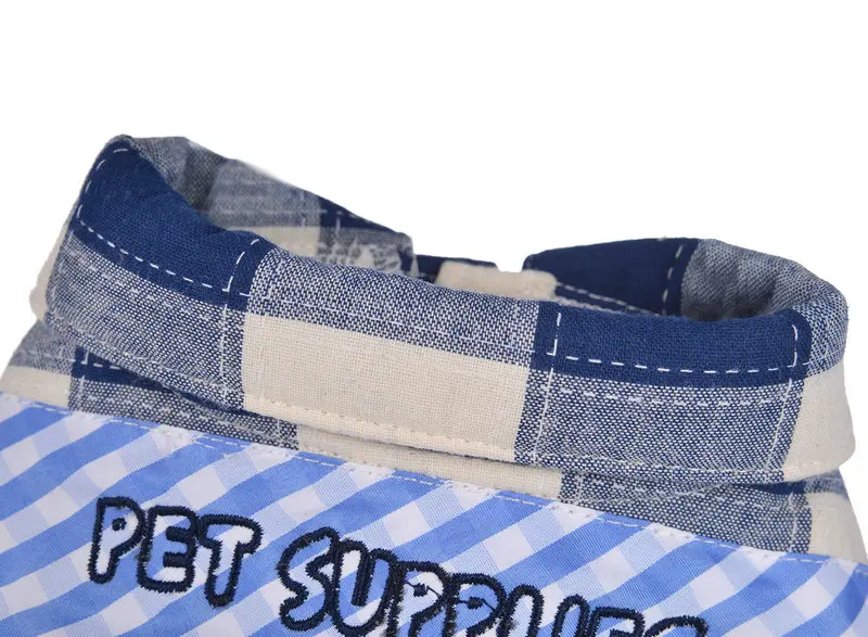 FQ28 Classic Winter Pet Dog Shirts Clothes Grid Puppy Cats Cotton Coat Jackets For Chihuahua Warm Coats Outfit Clothing | Дом и сад