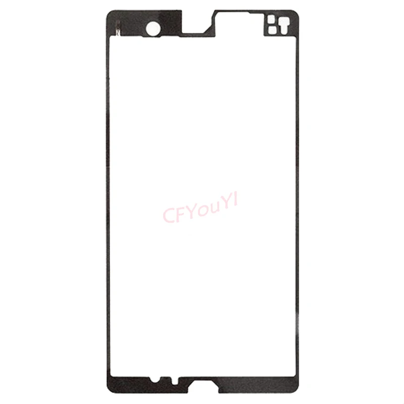 Передняя сенсорная ЖК лента + задняя крышка корпуса клейкая для Sony Xperia Z L36H L36i LT36i