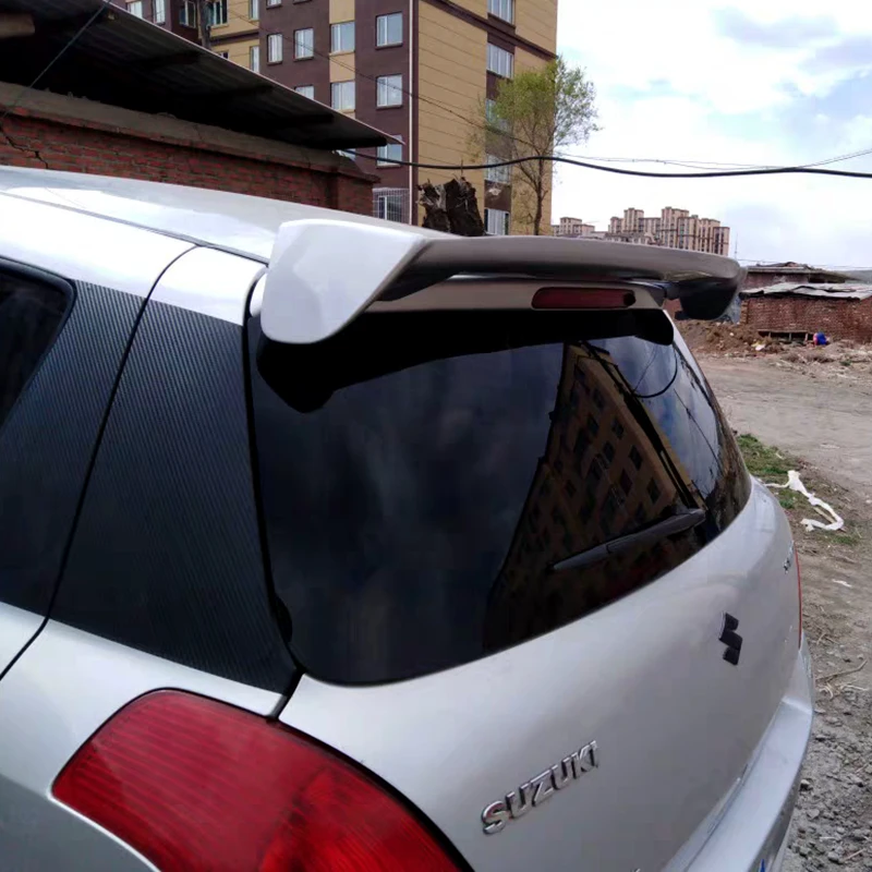Для Suzuki Alto спойлер высокое качество абс материал автомобильное заднее крыло праймер цвет задний спойлер для Suzuki Alto 2006