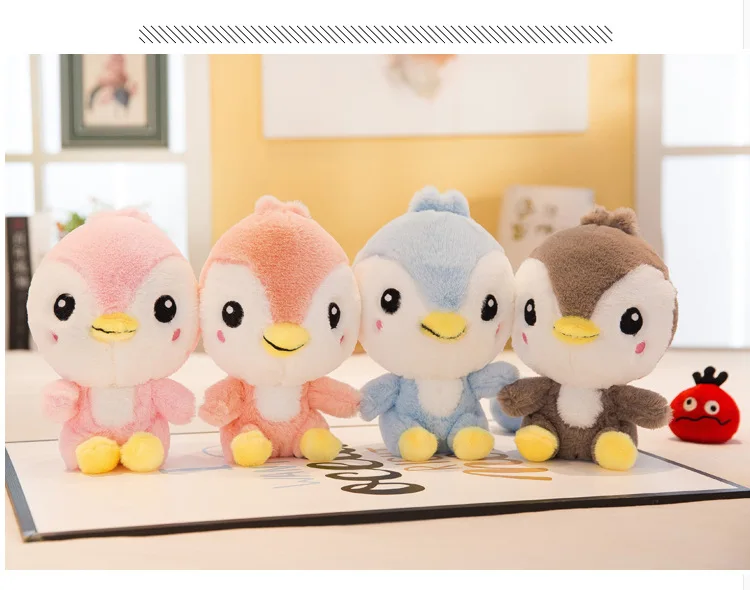 

lovely cool penguin plush toy soft doll baby toy throw pillow birthday gift h1457