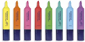 Текстовый маркер Staedtler, красный, желтый, синий, розовый, зеленый, фиолетовый, оранжевый, бирюзовый
