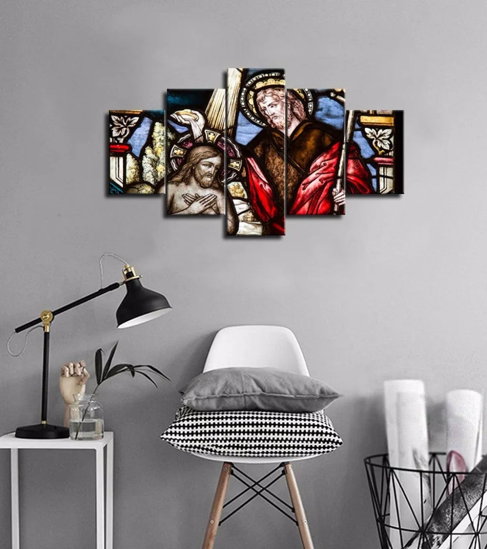 Большой христианские кресты крест Пейзаж Wall Art Христа Плакаты Печать на холсте Home