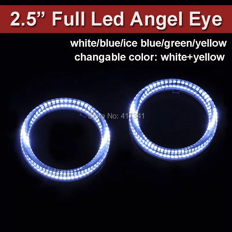 Полное светодиодное кольцо Angel Eye Super Bright 2 5 &quotHalo