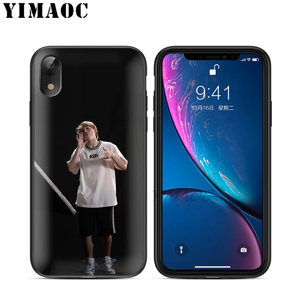 YIMAOC Paulo Londra Рэппер Мягкий ТПУ Черный силиконовый чехол для iPhone X или 10 8 7 6 6S Plus 5 5S SE