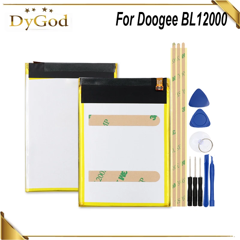 DyGod 12000 мАч батарея Для Doogee BL12000 Pro Высокое качество большая емкость запасная для