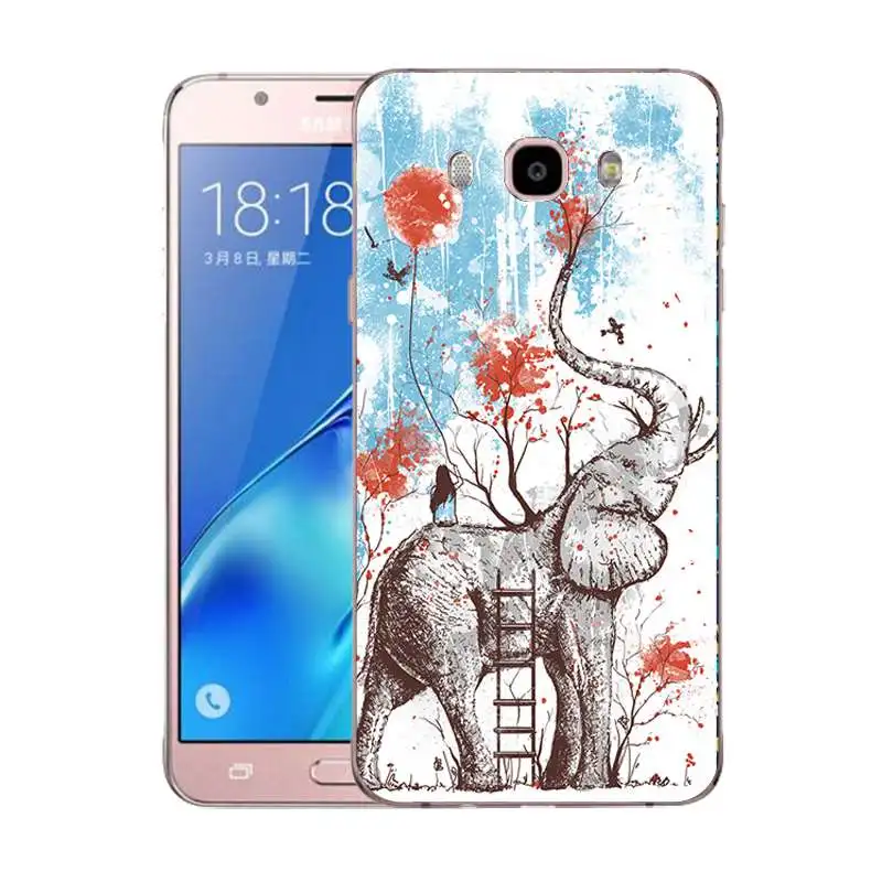 Qmswei мягкий чехол для мобильного телефона TPU Samsung Galaxy A3 A5 2016 2017 Премьер J1 J2 J3 J5 J7