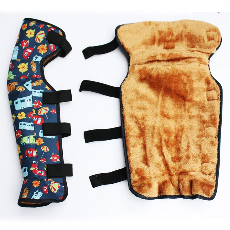 Детские наколенники протектор зимние теплые женские Мотоциклетные Гонки скутер