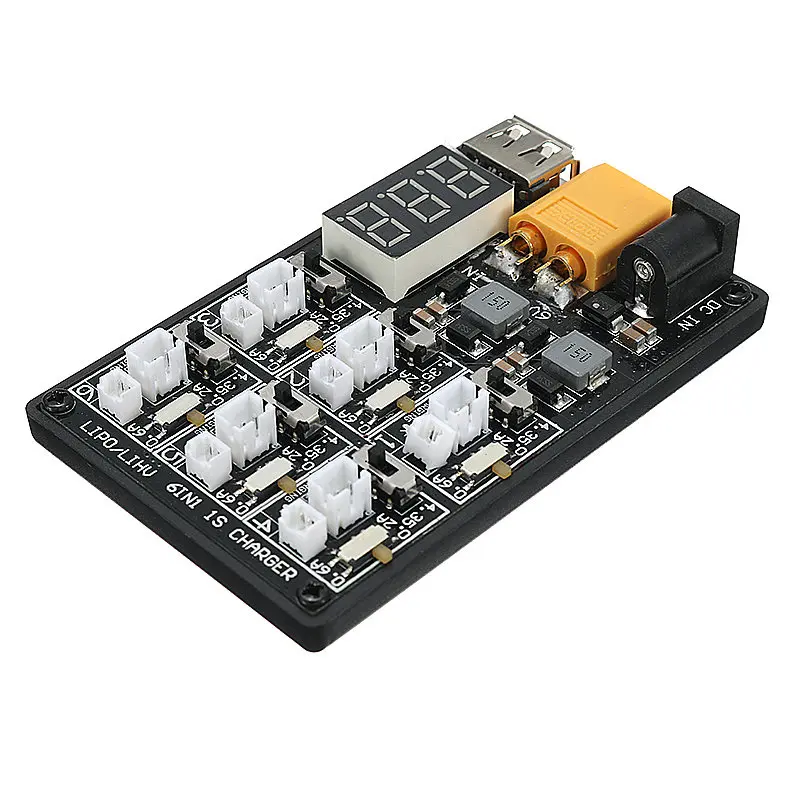 6 в 1 3 7 В 1S Lipo LiHv плата зарядного устройства для KINGKONG/LDARC Tiny модели