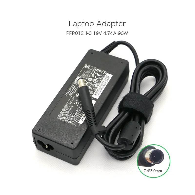 Genuine 19V 4.74A 90W 7.4*5.0mm Laptop Power Adaptor for HP Pavilion DV3 DV4 DV5 G4 G6 G7 PPP012H-S PPP012D-S PPP012L-E | Компьютеры и