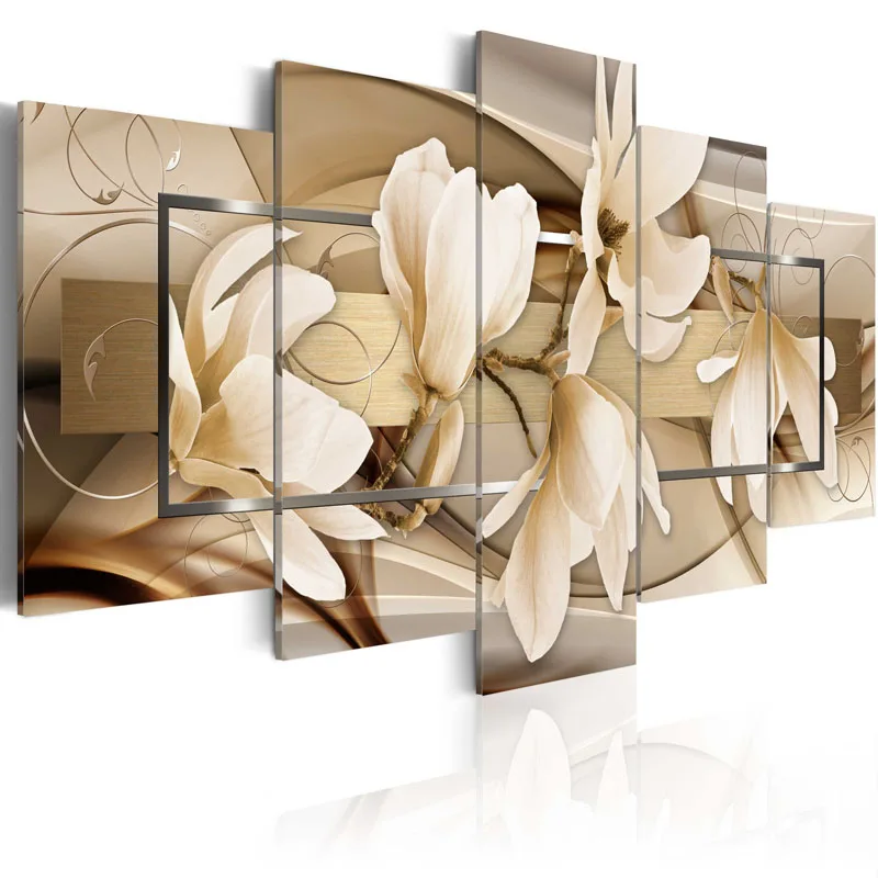 

Latest Wall Decor 5 Panel Modern Wall Art Home Decoration Frame Painting Canvas Prints Pictures Abstract series/PJMT-5