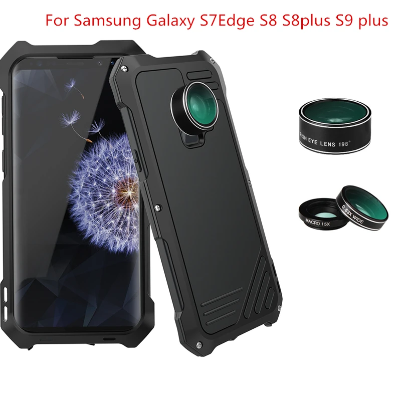 Photographer Photo Case For Samsung Galaxy S9 S9plus S8 S8Plus S7Egde Lover Touring Accessories Fish Eye Wide Angle Macro Lens | Мобильные