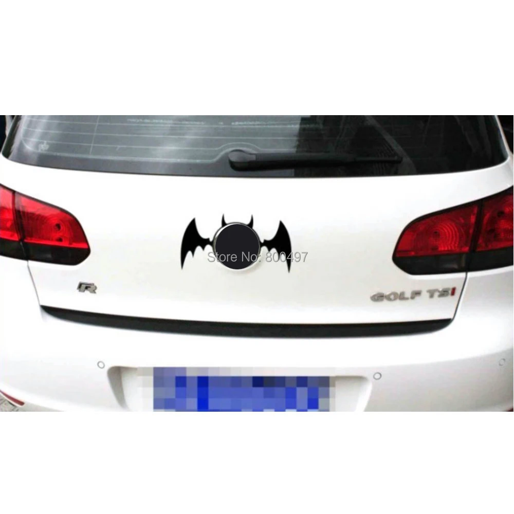 

Новый стиль стайлинга автомобилей творческий забавный летучая мышь наклейки для автомобиля логотип декоративное окно багажник кузова нак...