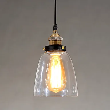 

Glass Edison Retro Vintage LED Pendant Lights Fixtures Dinning Room Style Loft Industrial Lamp Home Lighting Lamparas