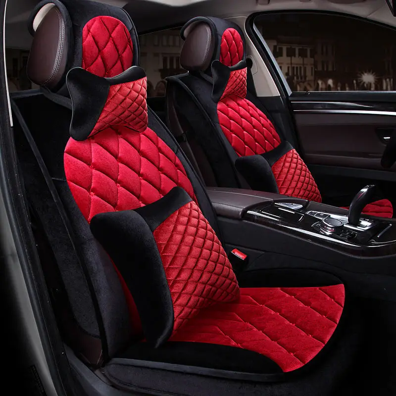 Winter Plush Car Seat Cushions pad Styling Cover For Acura ZDX MDX ILX TLX Free Shipping | Автомобили и мотоциклы