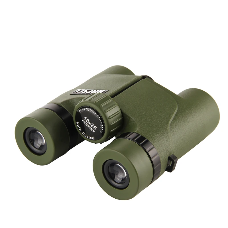 BRESEE HD 10x26 бинокль мощный зум большой диапазон Карманный водонепроницаемый