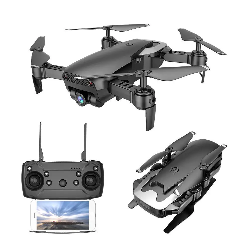 Селфи Дрон широкоугольная камера WIFi FPV Радиоуправляемый с одной клавишей возврат