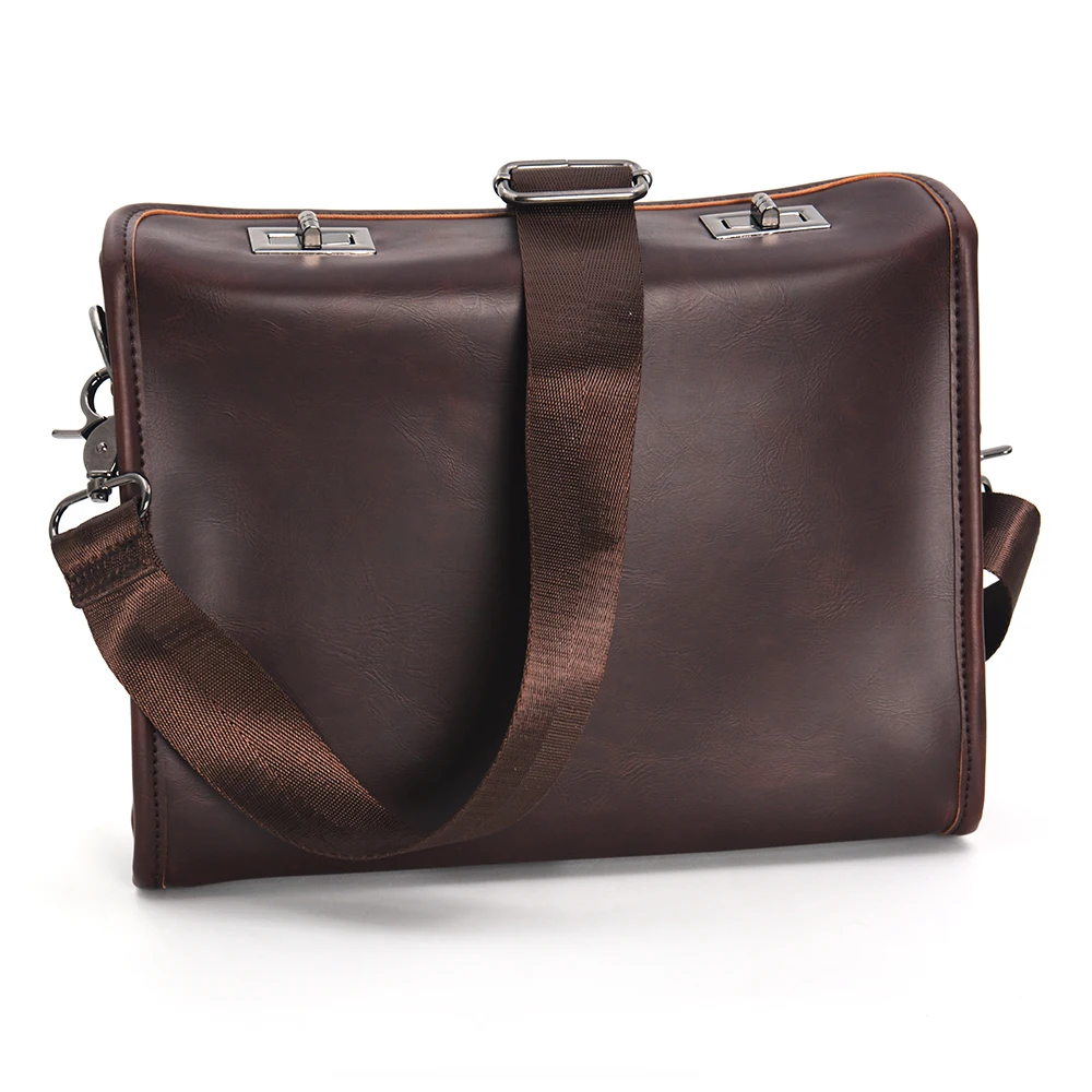 Мужской портфель Винтажный деловой через плечо мужской портфель|shoulder bag men|shoulder
