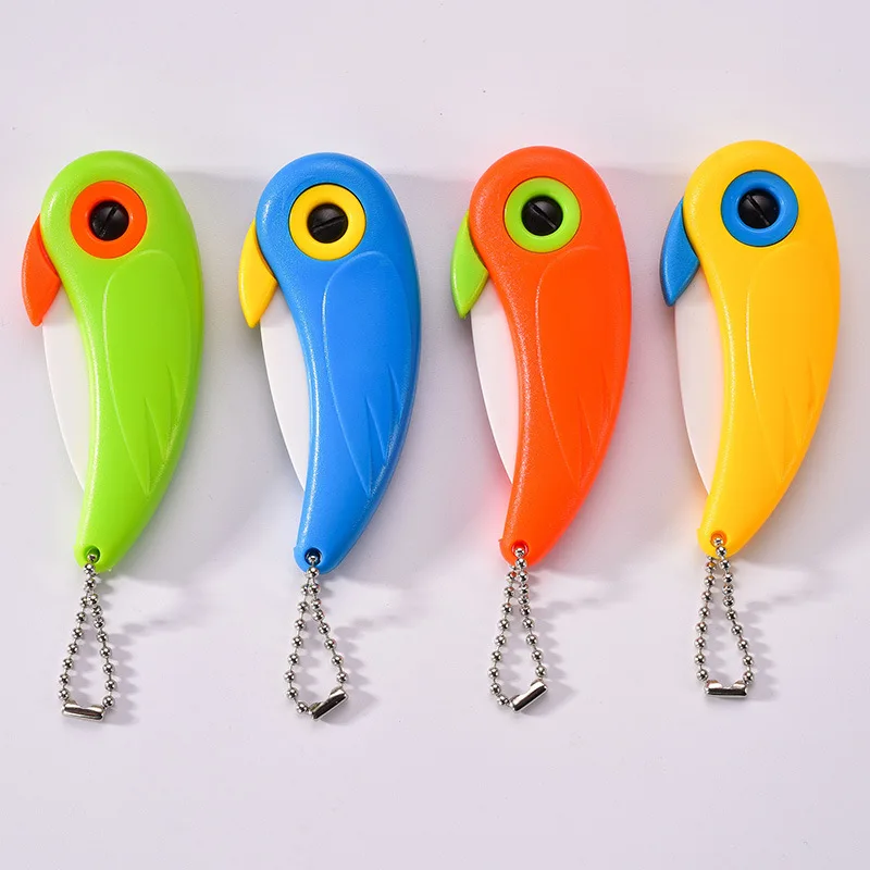 BENYS Creative fruit Japanese ceramic portable bird outdoor parrot folding pocket knife | Инструменты