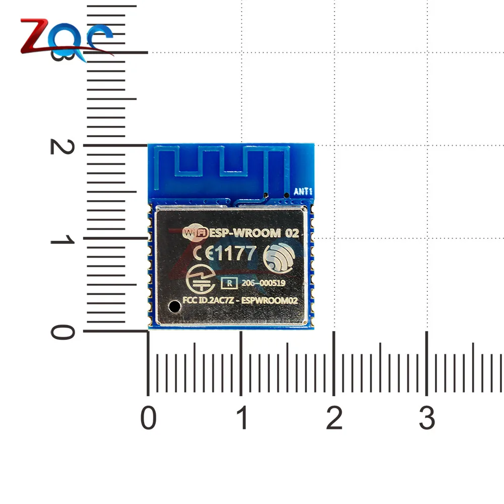 Последовательная модель ESP8266 с Wi Fi Φ 2Mt байт дистанционный трансивер беспроводной