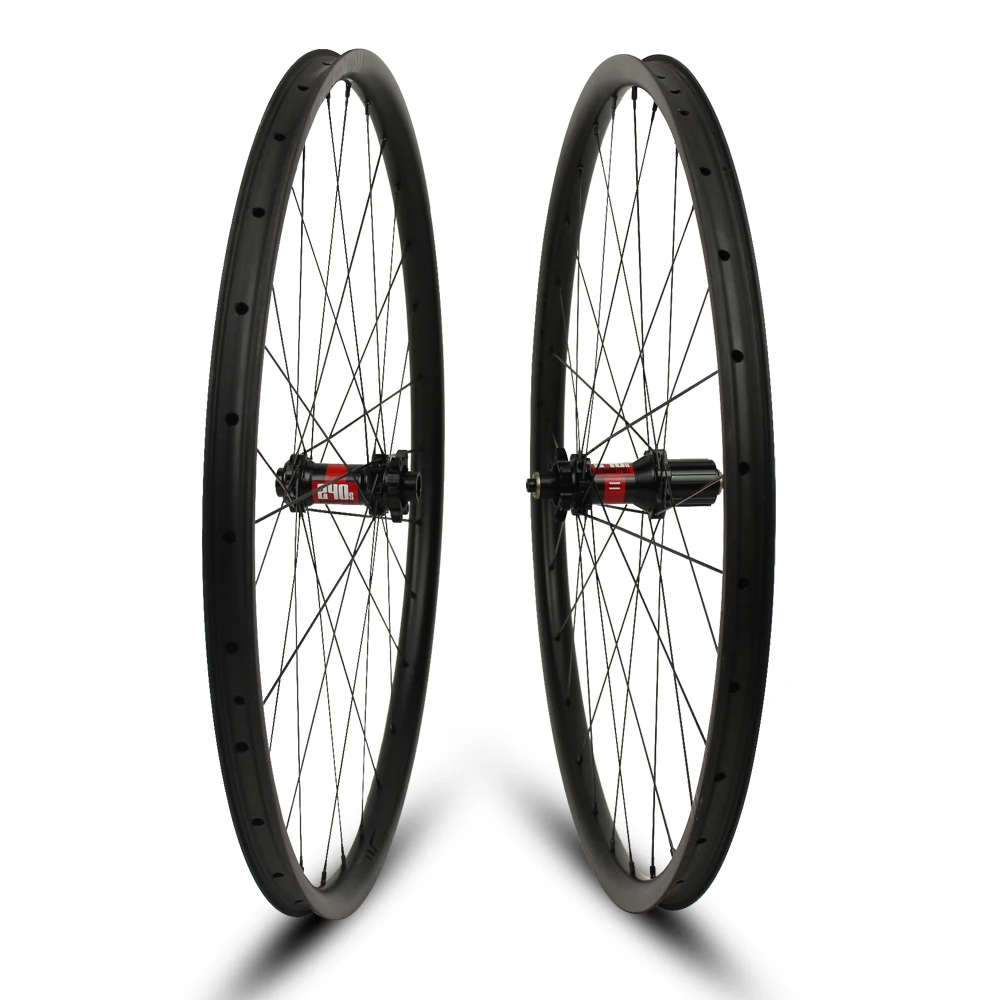 Колеса ELITEWHEELS 650B Углеродные MTB колеса бескамерные обода для 27 5 er Велоспорт XC AM