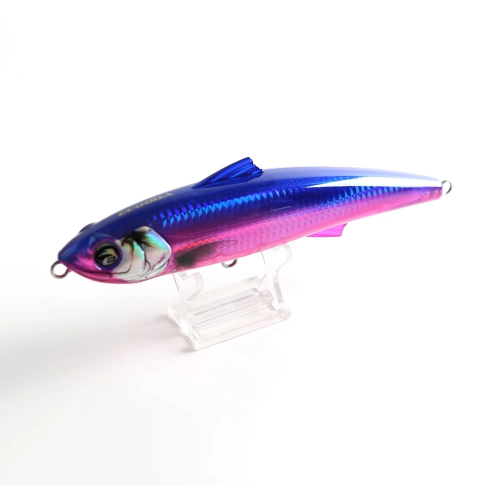 Le Fish Ecooda 180mm 82g Topwater Fishing Popper lure Trolling big Pencil Lure Hard bait Floating For Kingfish/Tuna Saltwater