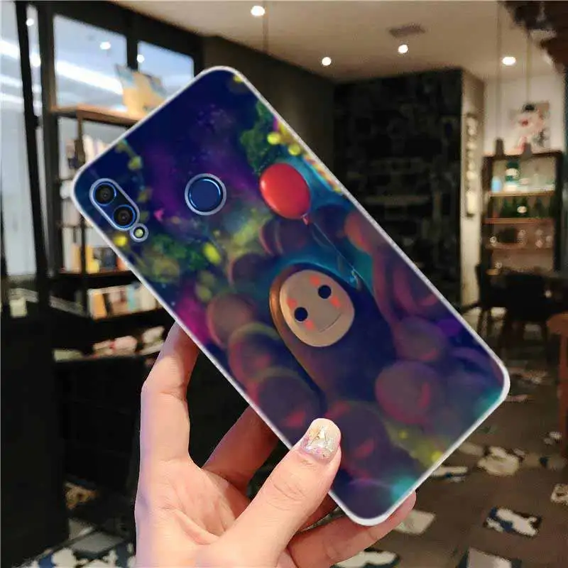 Мягкий силиконовый чехол для Huawei Honor 30 20 Pro 10 9 9X Lite 10i 9a 8a 7a 30s Spirited Away без лица man Haku