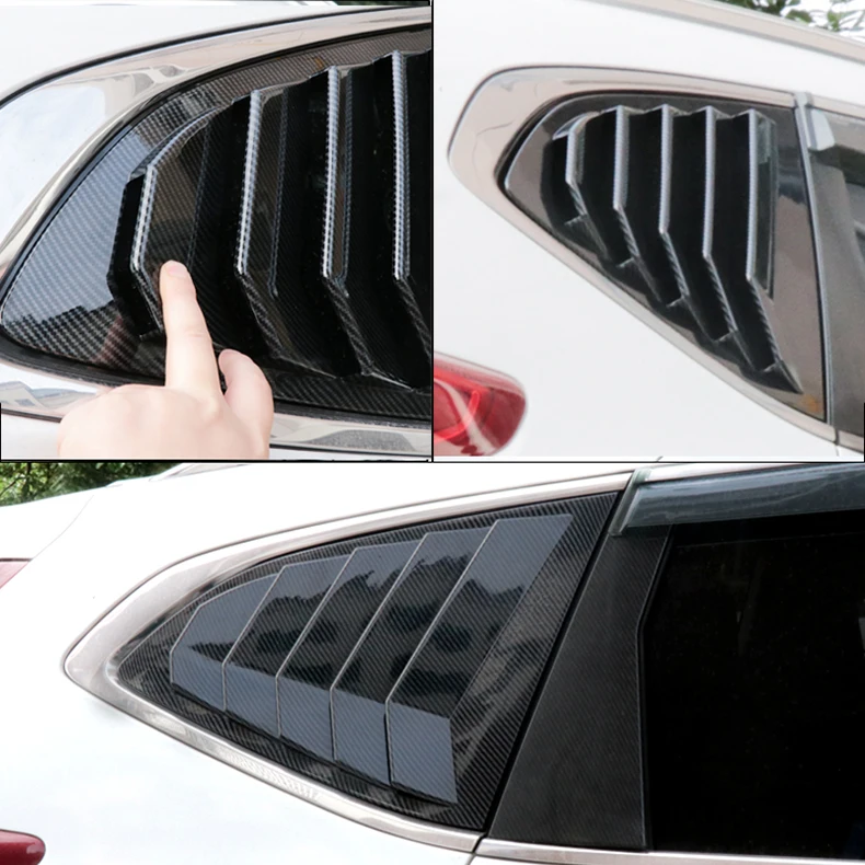 Для Honda CR-V таможенный приходной ордер заднее крыло сторона жалюзи оттенков жалюзи рама подоконник литья крышка Стикеры отделка