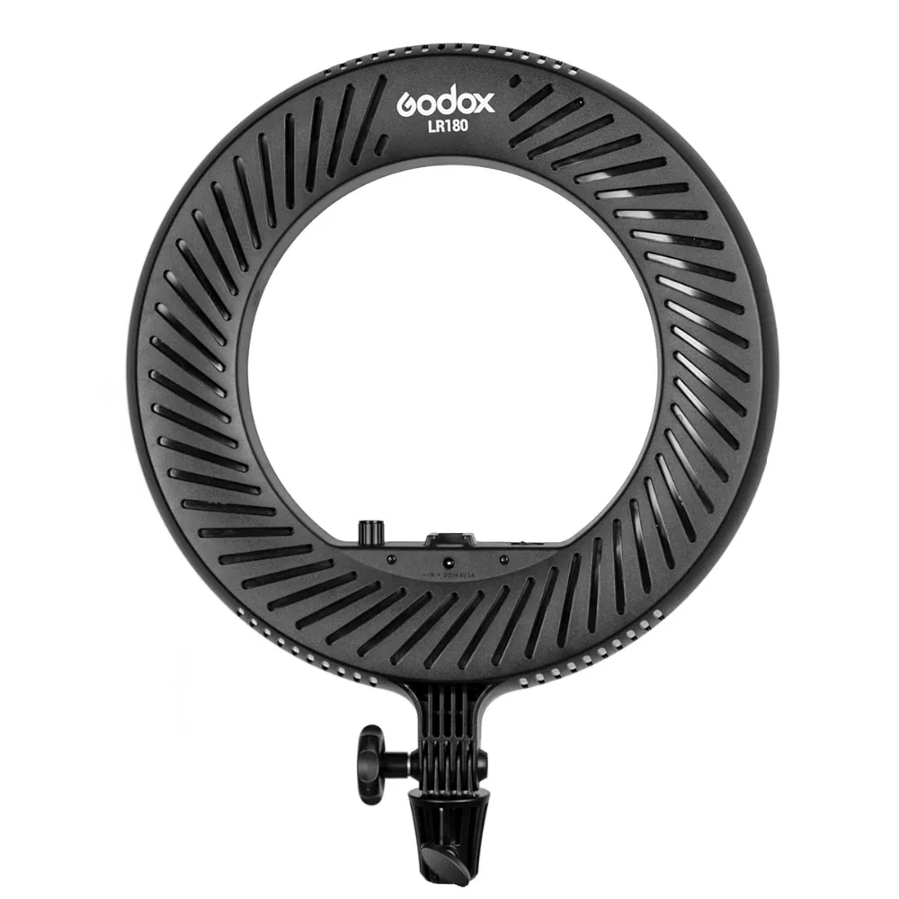 Селфи палка Godox LR180 с регулируемой яркостью светодиодная кольцесветильник лампа