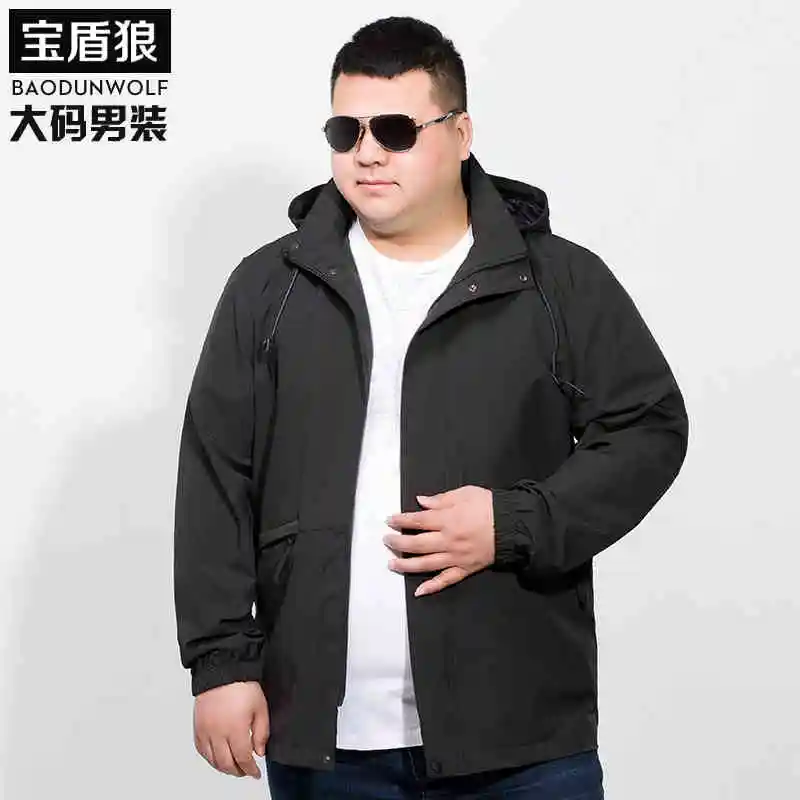Мужская демисезонная куртка и пальто Повседневная Верхняя одежда 10XL 8XL 6XL