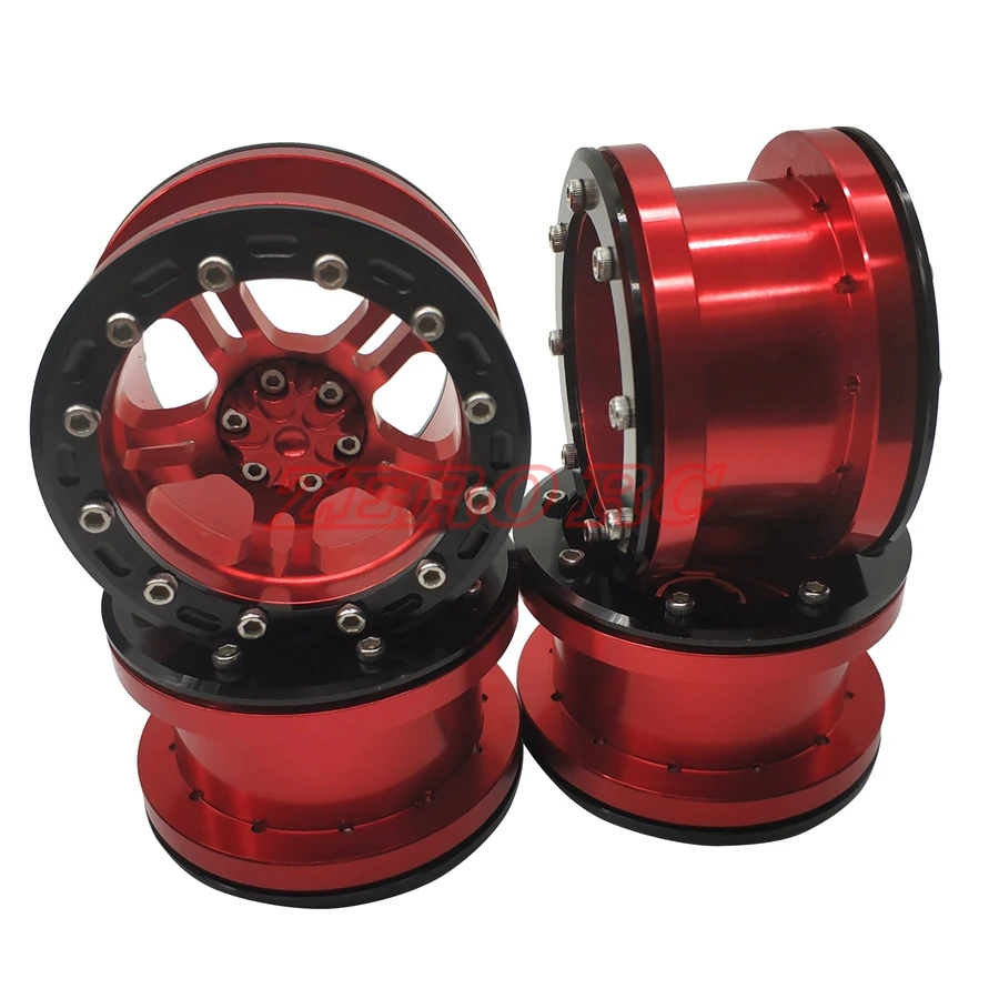 Колесо Beadlock Rim (4) для радиоуправляемого 1/10 грузовика осевой SCX10 Рейф Джип TRX-4 |