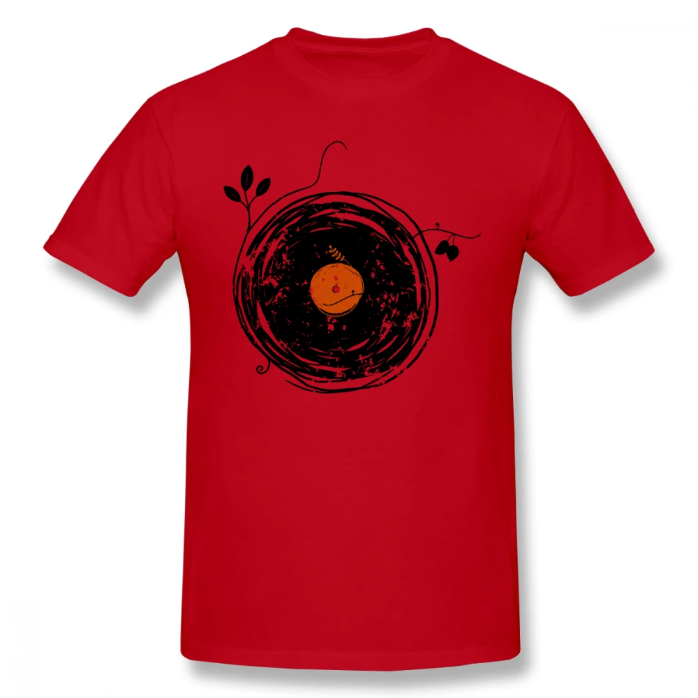 Enchanting Vinyl Records Vintage T-shirt For Men Plus Size 5XL 6XL Team Tshirt | Мужская одежда