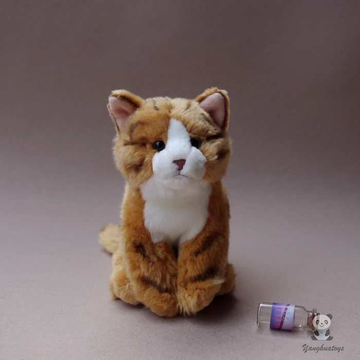 Плюшевый рисунок тигра кошка игрушка Имитация животных детские игрушки подарки