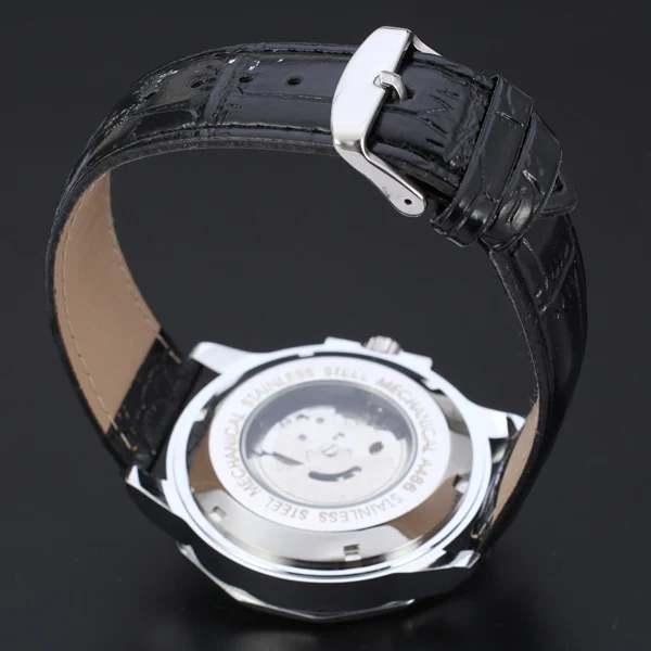 WINNER классический мужской футляр для часов из сплава автоматический механический