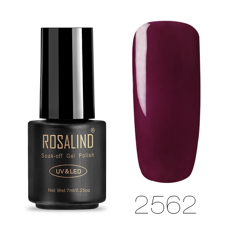 RA2562 ROSALIND гель лак набор для наращивания ногтей Vernis Полупостоянный все для маникюра Базовое покрытие ногтей УФ-гель для ногтей - Цвет: RA2562