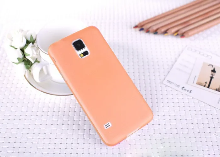 0.3mm Ultra Thin Case for Galaxy s5 Slim Matte Transparent Cover Samsung galaxy S5 i9600 cases |