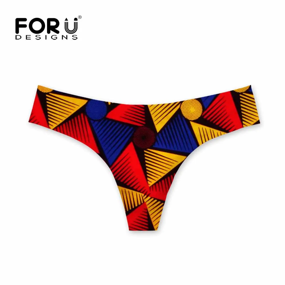 FORUDESIGNS трусики сексуальное женское нижнее белье африканские традиционные с