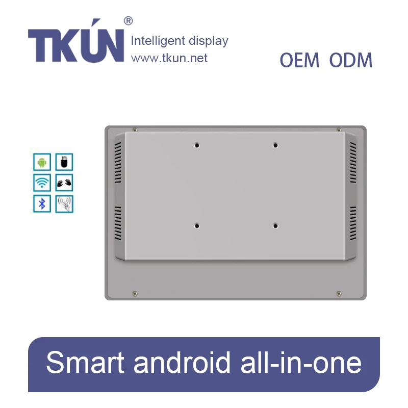 TKUN 10 1 дюймовый android емкостный сенсорный Все-в-одном аппарат AG101WL A83