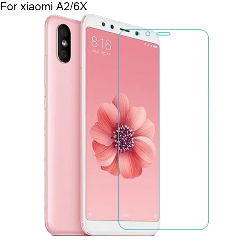2 шт. закаленное стекло 2.5D 0 25 мм 9H для XiaoMi Mi 8 Pro защитная пленка экрана 6X/5X/A2/A1/A2