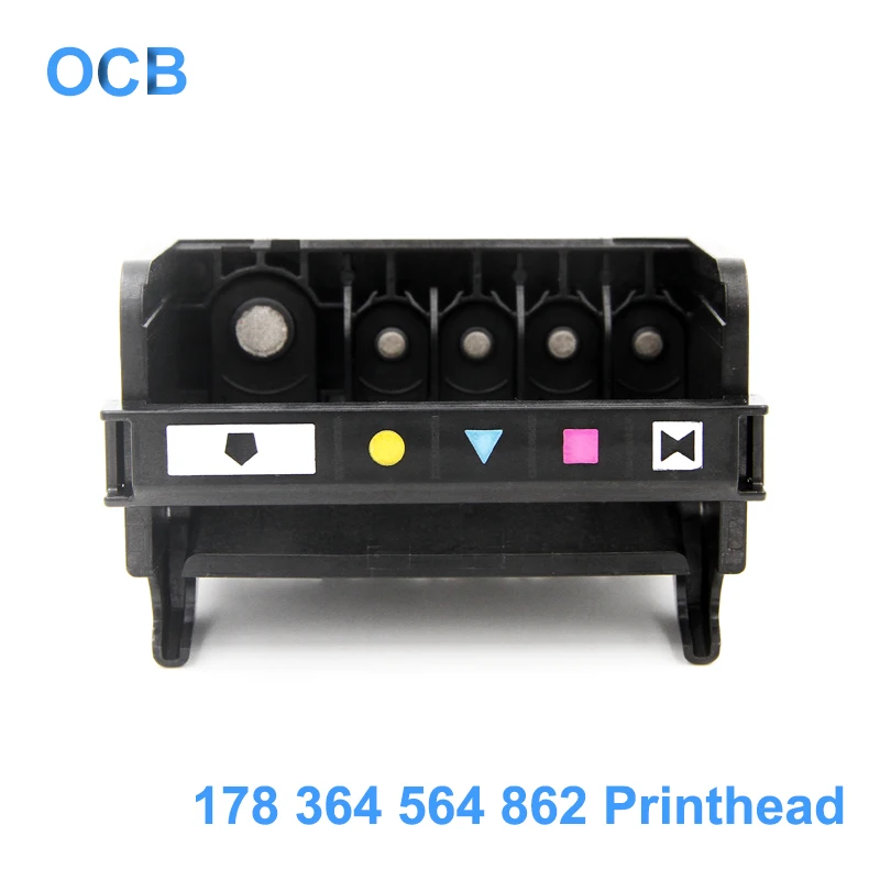 Печатающая головка CN642A 178 364 564 862 5 слотов для HP B8550 C6324 C6340 5520 7510 C311a C309a/g/n C310a/b/c C510a C410