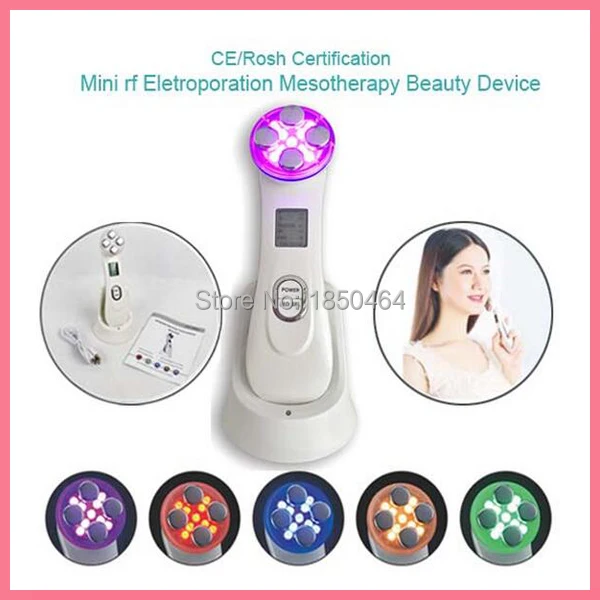 Домашнее использование радиочастотный электропорацион без иглы мезотерапия EMS