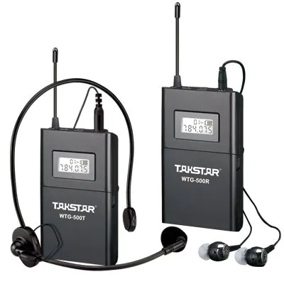 Беспроводная акустическая система передачи Takstar WTG 500 / WTG500 UHF для туристического