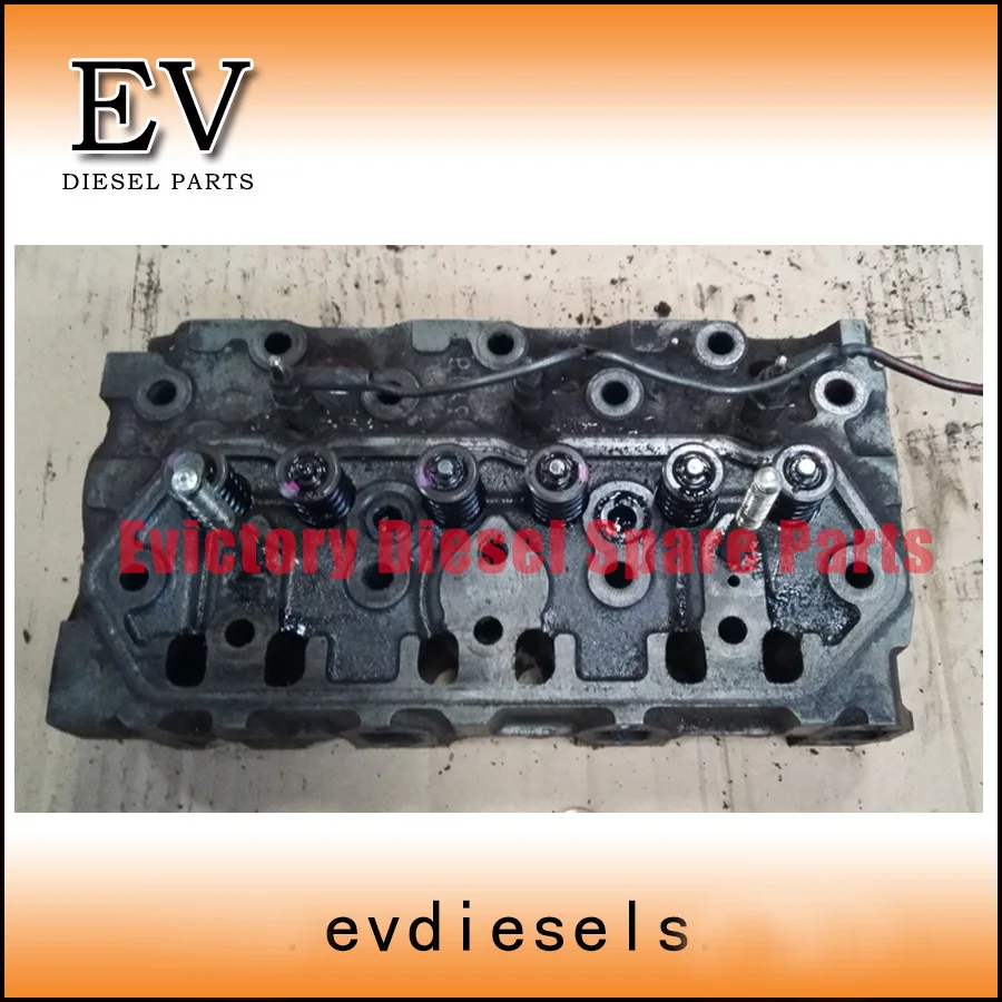 Подходит для мини Экскаватора Yanmar 3TN68 3D68E 3TNV68 3TNE68 головка цилиндра в сборе|assis| |