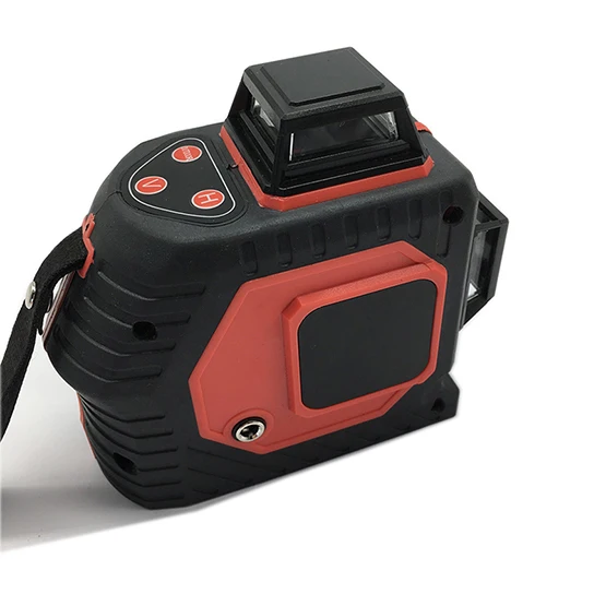 Red laser level Xeast, 8 линий, зеленый, красный лазерный нивелир, 3D лазерный уровень, 360, вращающийся настенный, многолинейный, автоматический, самонивелирующийся лазерный уровень - Цвет: Red laser level