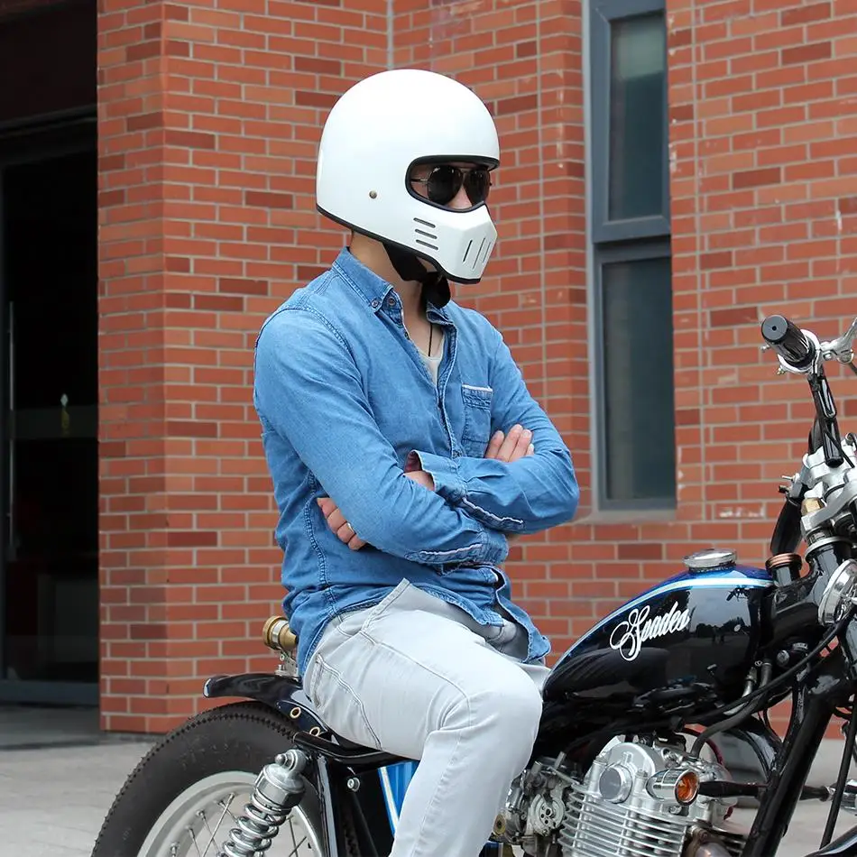 Мотоциклетный шлем TT CO Thompson TT01 Spirit Rider компактные и легкие винтажные шлемы для